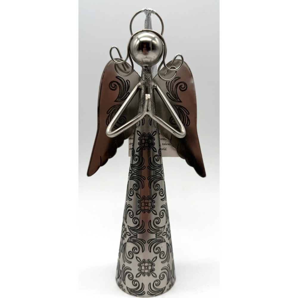 Regal Art & Gift Angel Bell 8.5" Heart Handcrafted Figurine Ornament